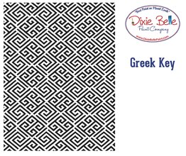 Greek Key Mylar Stencil